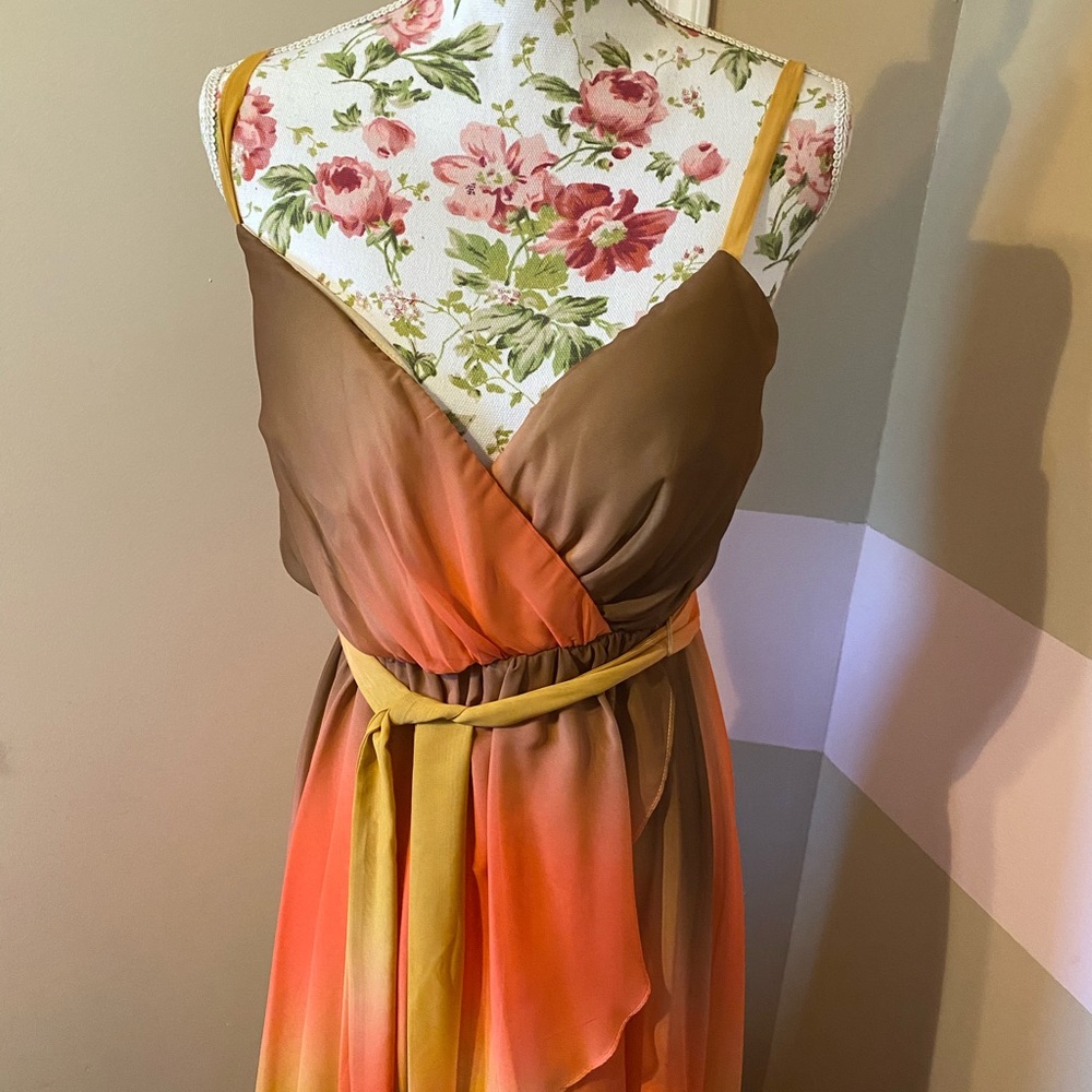 Multi Color Flowy Dress